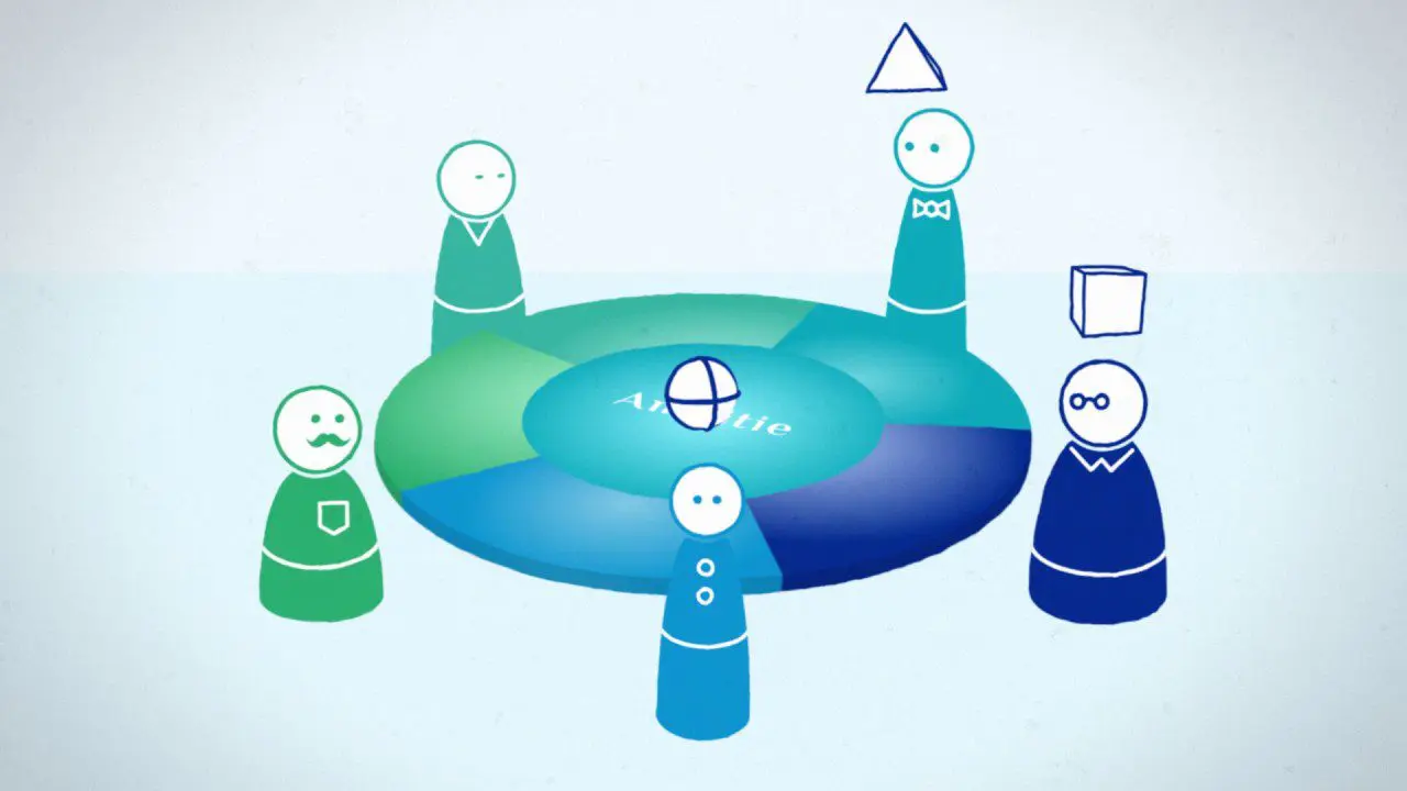 Animatie van het Common Eye-model Animatie van het Common Eye-model