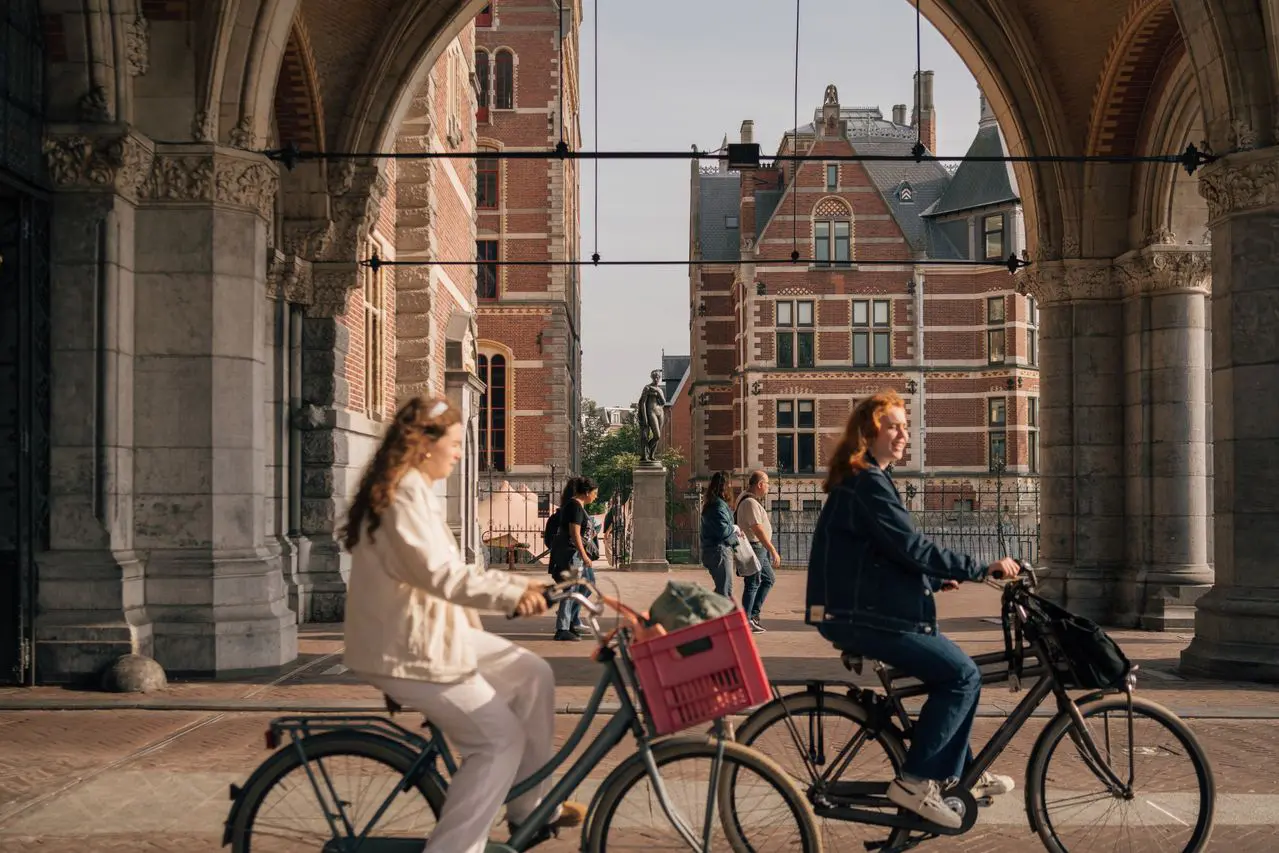 Fietsers Amsterdam