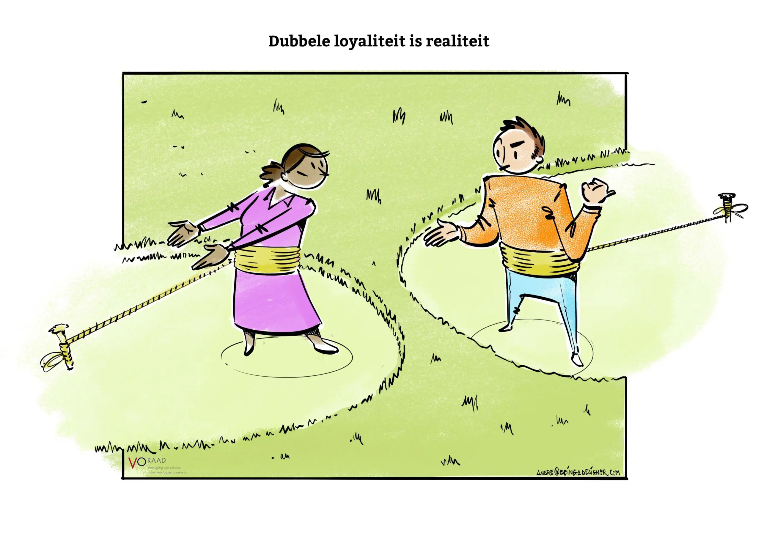 Dubbele loyaliteit is realiteit Dubbele loyaliteit is realiteit